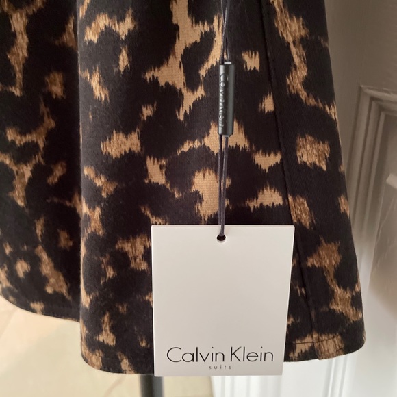 Calvin Klein women animal print jacket, NWT - Picture 3 of 3